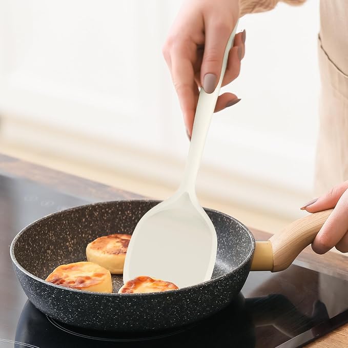 oannao Silicone Kitchen Utensils Set, 600°F Heat Resistant Silicone Cooking - Image 9