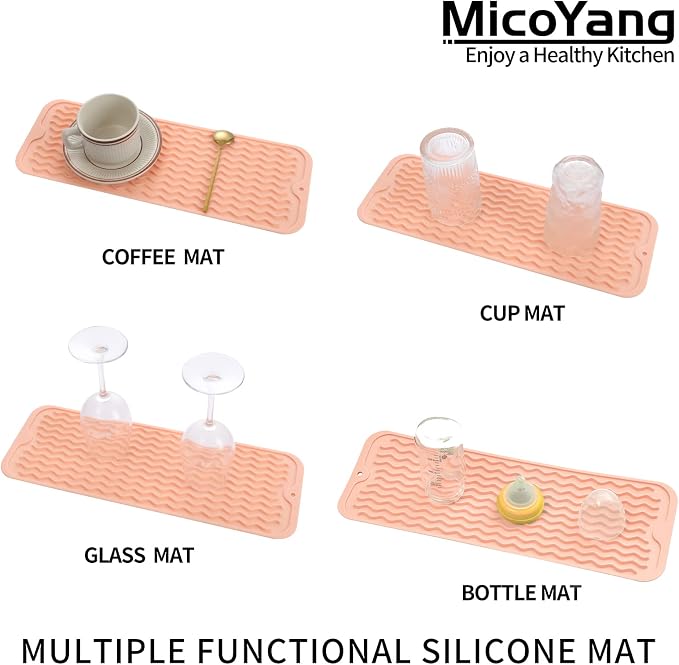 Silicone Dish Drying Mat for Multiple Usage, Easy clean, Eco-friendly, - Image 4