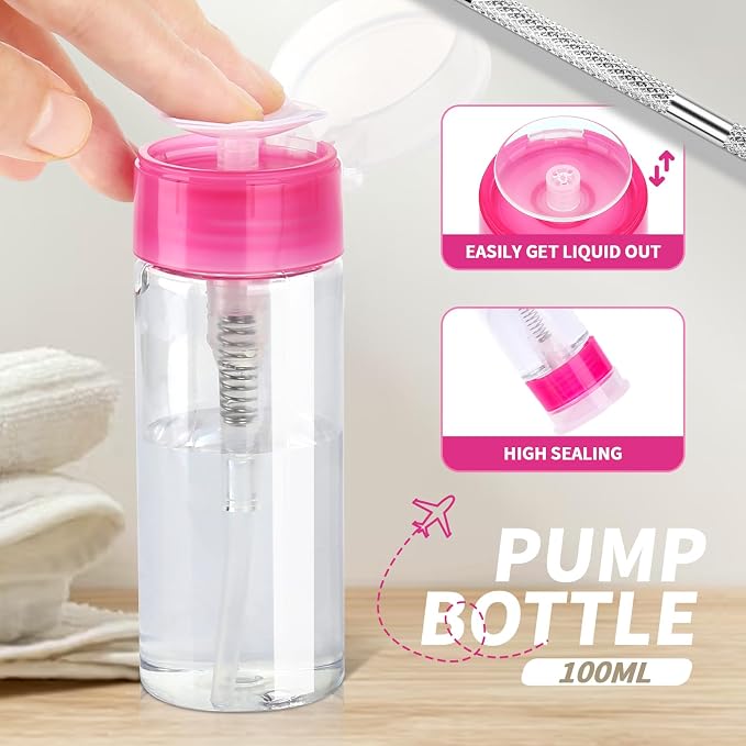 FANDAMEI Nail Polish Gel Remover Tools Kit, 100ml Nail Polish Remover Bottle - Image 3