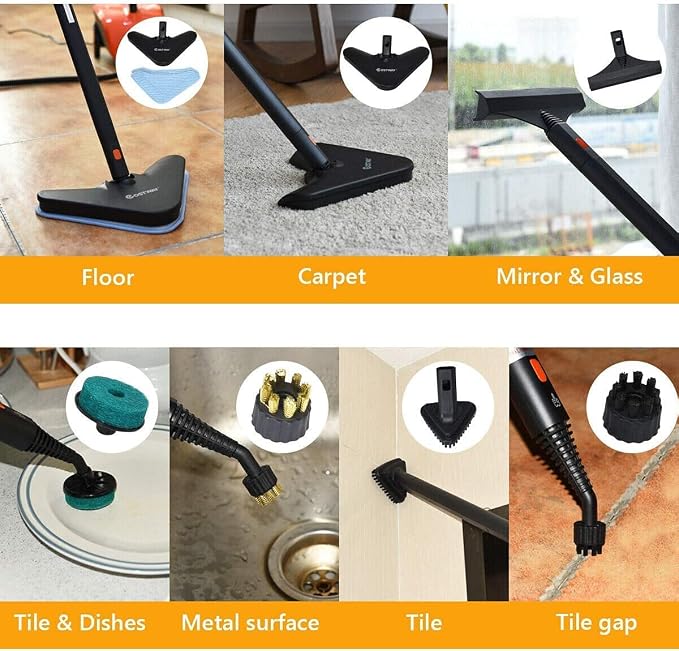 COSTWAY Multipurpose Steam Cleaner - Image 2