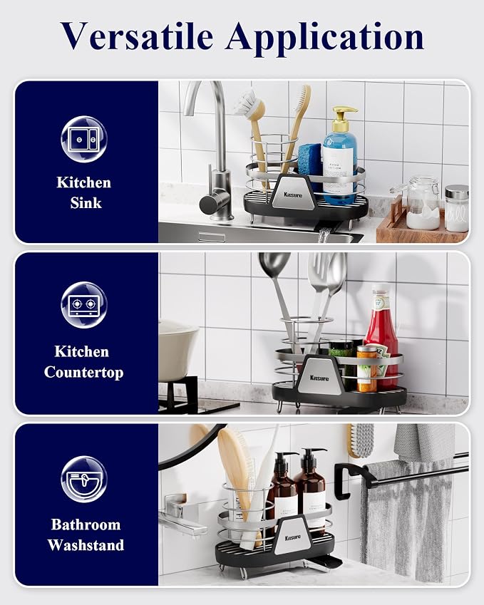 Kitsure Sponge Holder for Kitchen Sink - Image 4