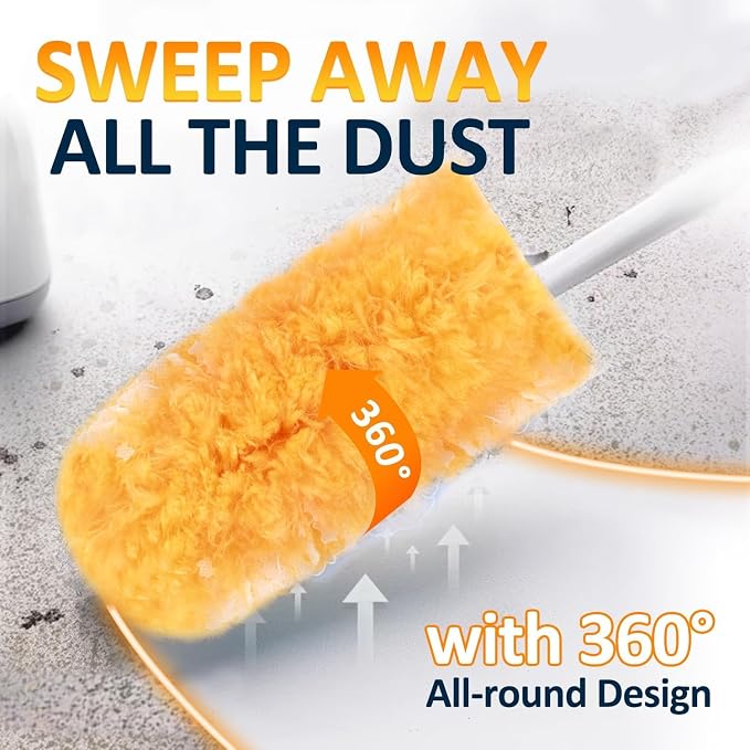 Multi Surface Duster Refills, 360-Degree Heavy Duty, Compatible - Image 4
