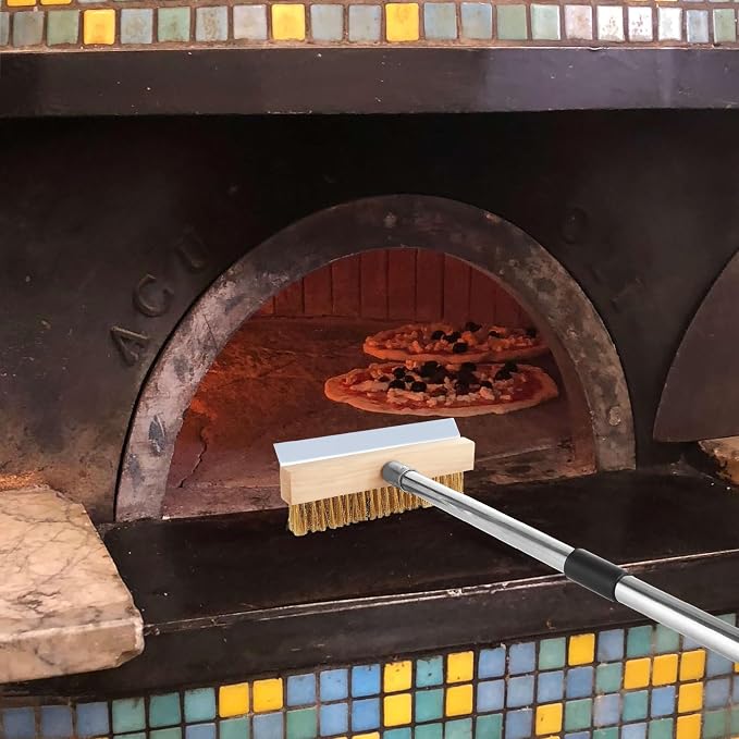 1 Pcs Adjustable Pizza Oven Brush - Image 5