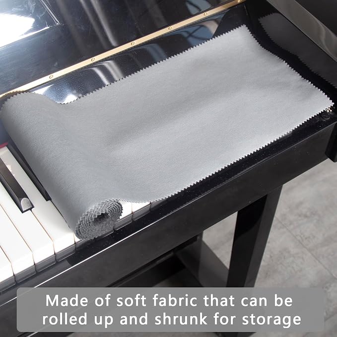 Piano Keyboard Anti-Dust Cover High Technology Fabric Key Cover Cloth Fit - Image 5