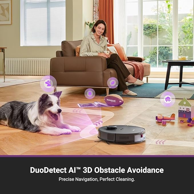 Eureka E20 Plus Robot Vacuum and Mop Combo, Robot Vacuum Cleaner - Image 7