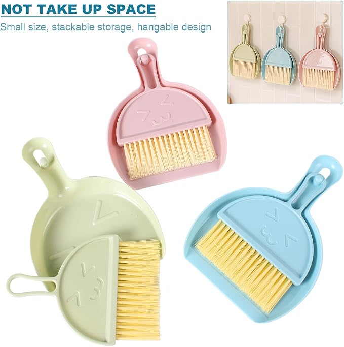 3PCS Mini Broom and Dustpan Set - Image 8