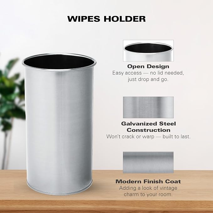 Wipe Holder for Kitchen/Bathroom Counter, Disinfectant Wipe Container, Modern - Image 4