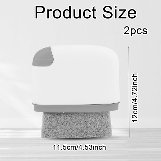 2pcs 2-in-1 Groove Cleaning Brush, 2025 Upgraded Crack Cleaner Tool Handheld - Image 2