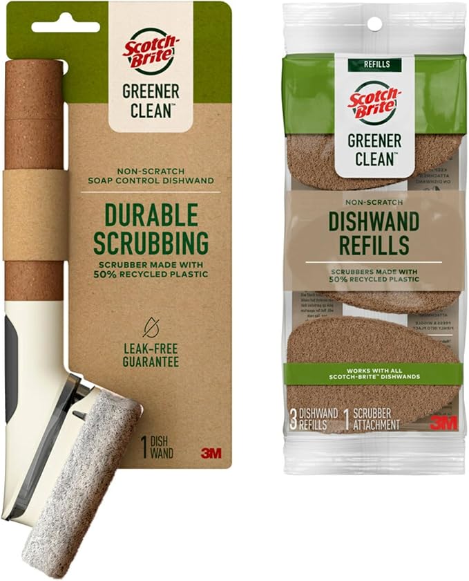 Scotch-Brite Greener Clean Non-Scratch Soap Control Dishwand by Scotch-Brite