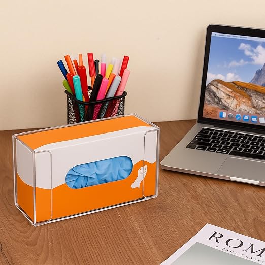 2 Packs Acrylic Glove Holder for Wall Mount - Image 2