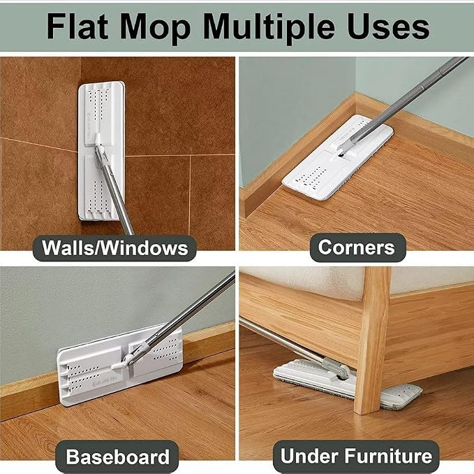 JOYMOOP Flat Mop Pads, Microfiber Mop Cleaning Pads, Washable Pads, Pads - Image 6