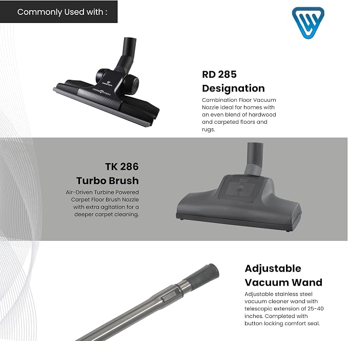 Wessel-Werk All-Purpose Vacuum Dust Brush Attachment - Image 6