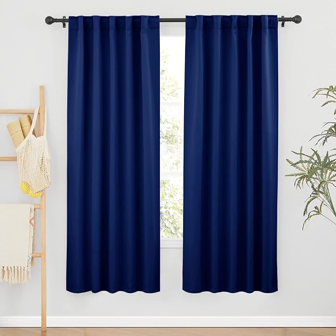 RYB HOME Kitchen Curtain Room Darkening Drapes, Thermal Insulated Curtains by RYBHOME