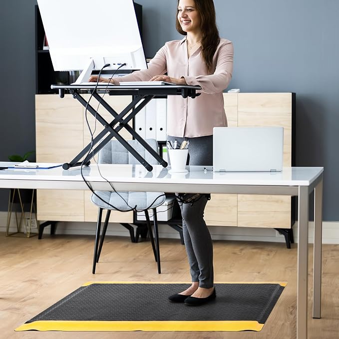 2 x 7 FT Anti Fatigue Mats Industrial 15/16 Inch Thick Soft Sponge Ergonomic - Image 9
