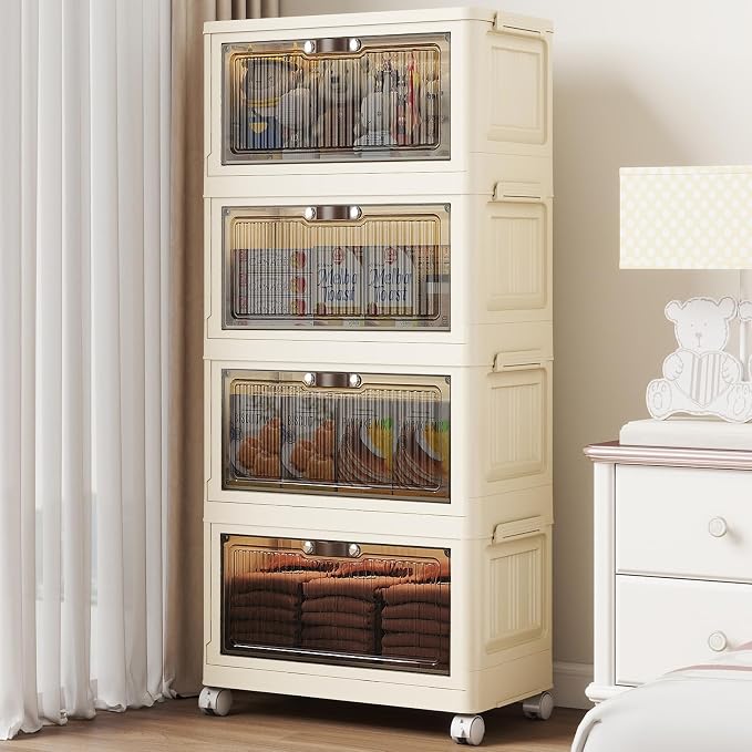 4 Tier - 48QT Storage Bins by Unknown