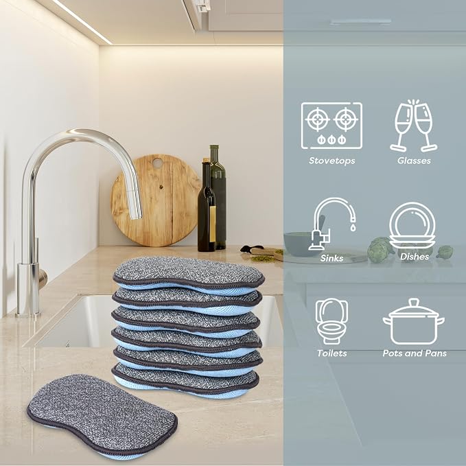 Multi-Purpose Scrub Sponges for Kitchen by Scrub- it - Image 3