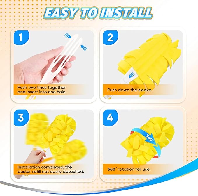 360° Electrostatic Duster Refills — The Sustainable Choice - Image 5