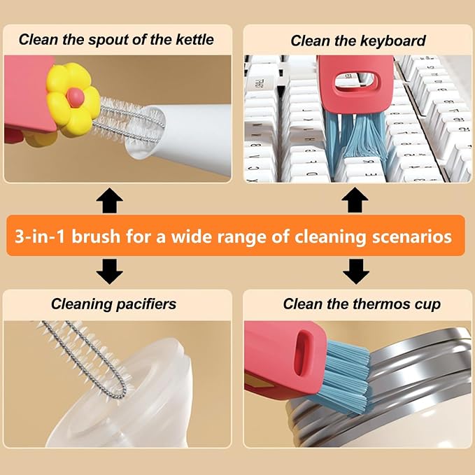 3-Pack Cleaning Brushes - Image 4