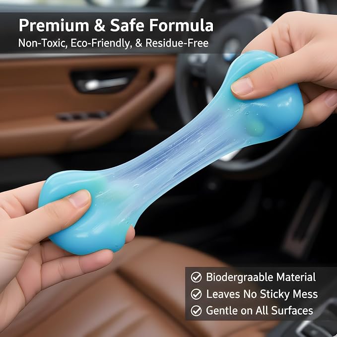 Car Cleaning Gel, Reusable Car Cleaning Putty - Image 2