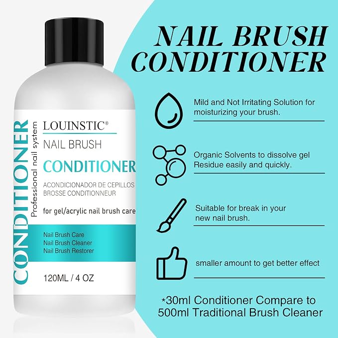 LOUINSTIC Acrylic Nail Brush Cleaner - Image 4
