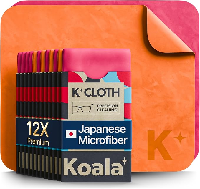 Koala Lens Cleaning Cloth | Japanese Microfiber | Glasses Cleaning Cloths | by KoalaLifestyle