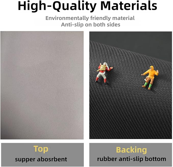 2PCS Dish Drying Mat for Kitchen Counter – Super Absorbent, Heat Resistant & - Image 4