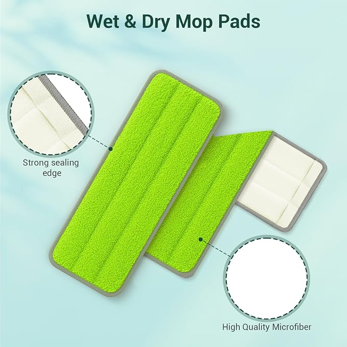 10Pcs Mop Replacement Pads, Compatible - Image 4