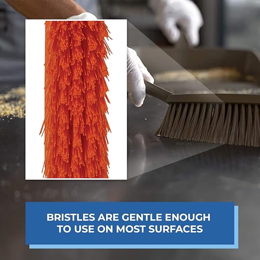 Vikan 45897 Bench Cleaning Brush, Polypropylene/Polyester Medium Bristle - Image 4
