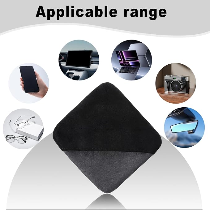 Car Screen Cleaner, Soft Microfiber Cleaning Cloth, Foldable Auto Screen - Image 5