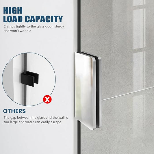 Frameless Shower Door, 3/8" Glass Shower Doors - Image 2