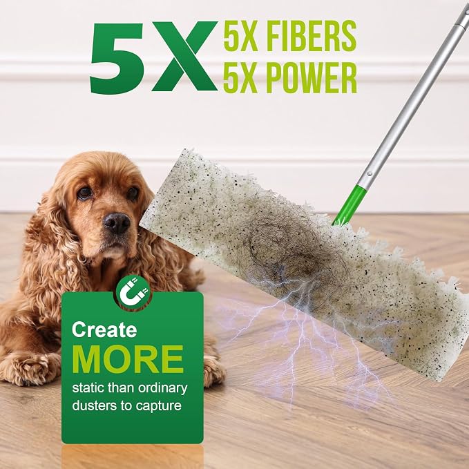 XL Heavy Duty Dry Sweeping Cloths Compatible - Image 3