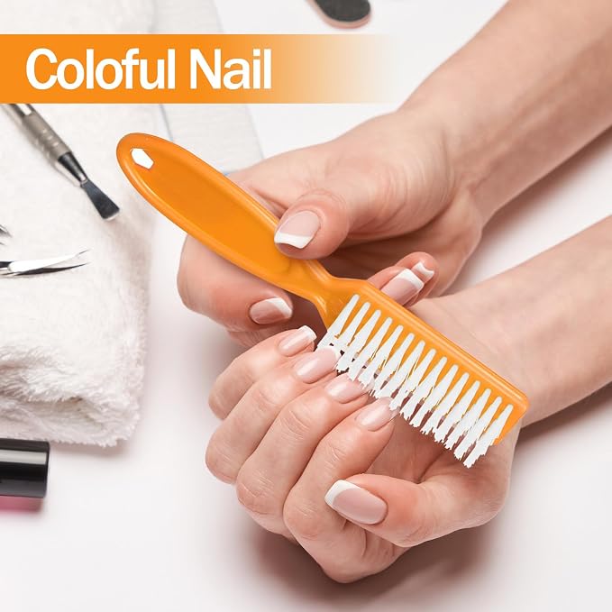 Mifoci 120 Pcs Handle Grip Nail Brush - Image 3