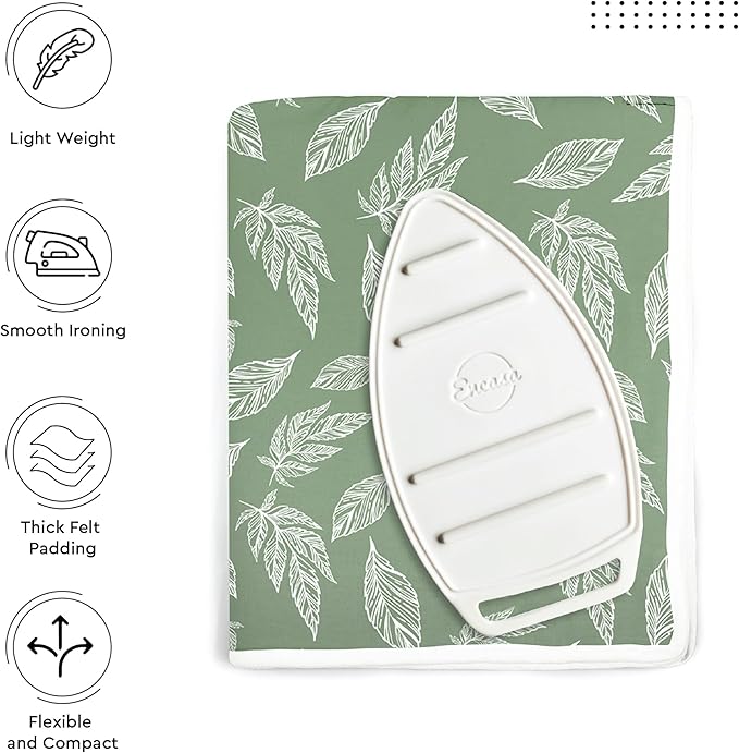 Encasa XO Ironing Mat/Pad with 3mm Padding & Silicone Iron Rest - Image 5
