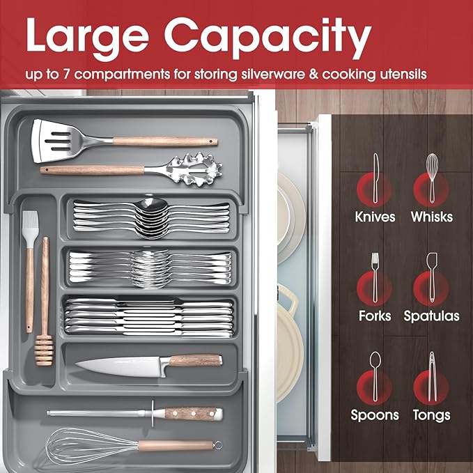 Aujen Silverware Organizer - Image 3