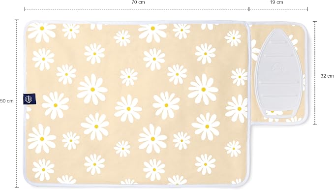 Encasa XO Ironing Mat/Pad with 3mm Padding & Silicone Iron Rest - Image 5