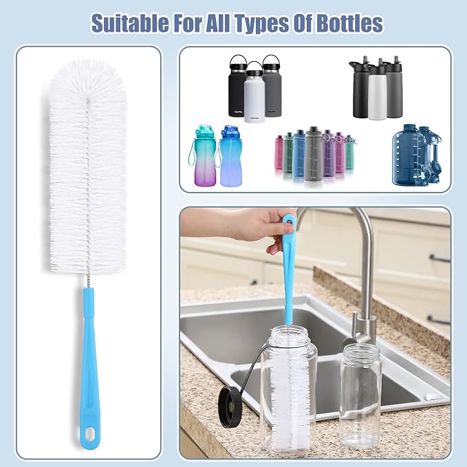 16" Bottle Brush Cleaner for Water Bottle - Image 3