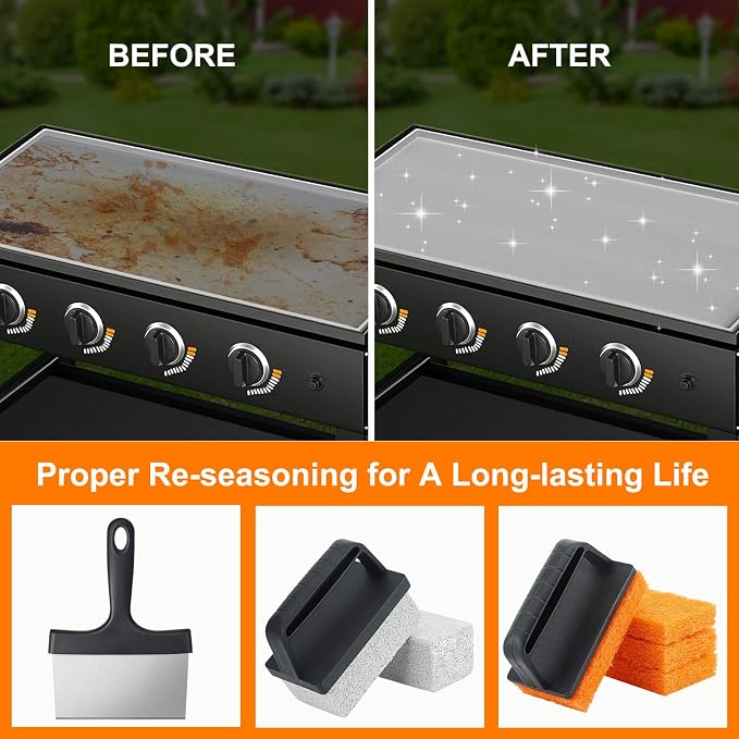 Griddle Cleaning Kit Compatible - Image 2