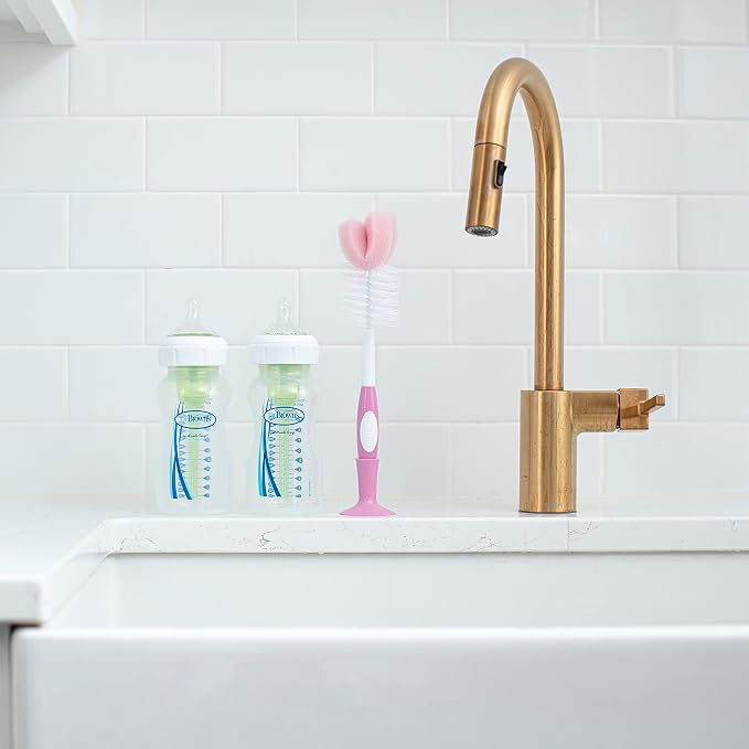 Dr. Brown's Reusable Sponge Baby Bottle Cleaning Brush Set - Image 6