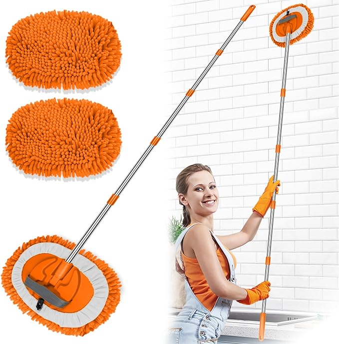2 in 1 Lightweight Wall Cleaner Mop by WillingHeart