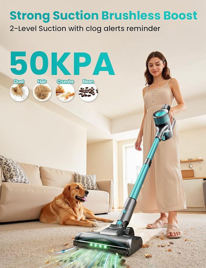 Dzaki Cordless Vacuum Cleaner, Stick Vacuum - Image 2