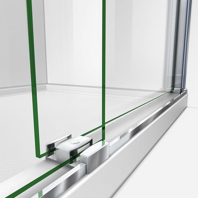 DreamLine Sapphire 56-60 in. W x 60 in. H Semi-Frameless Bypass Tub Door in - Image 5