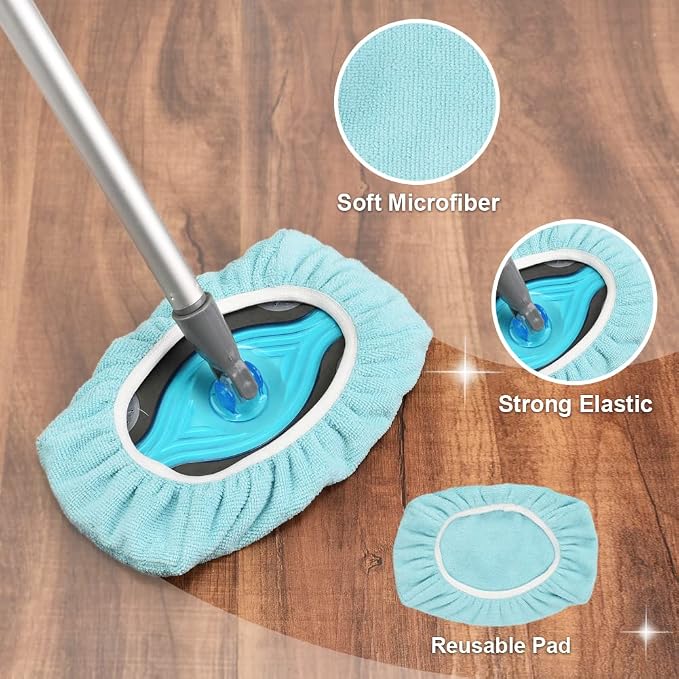 Layers Sweeper Mop Starter Kit, Small Sweeping Flat Mop - Image 5