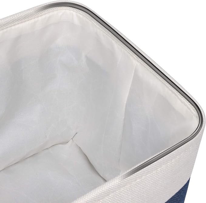 Univivi 4PC Large Storage Baskets Foldable Fabric Storage Bins - Image 6