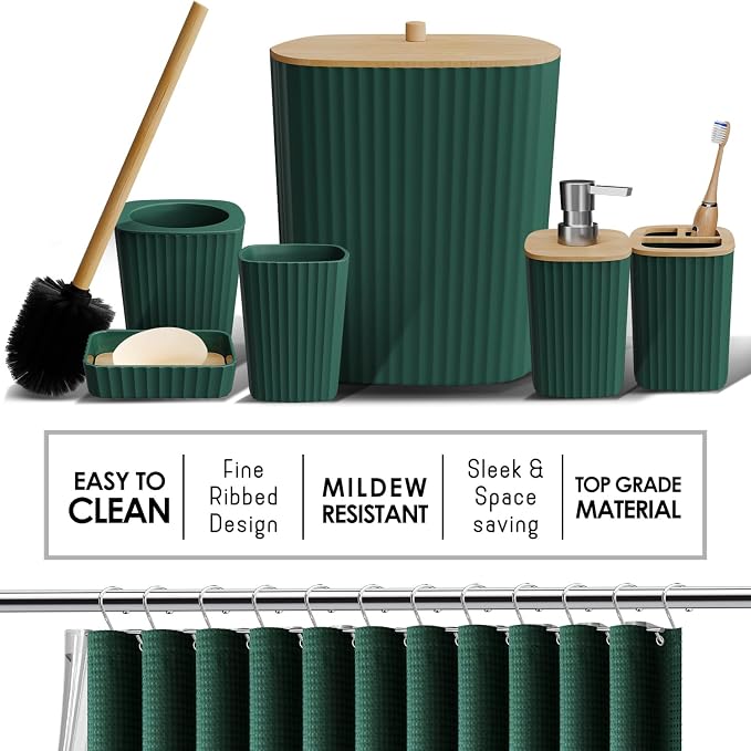 Clara Clark Bathroom Accessories Set - Image 4
