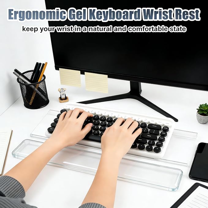 Acrylic Computer Keyboard Stand - Image 2