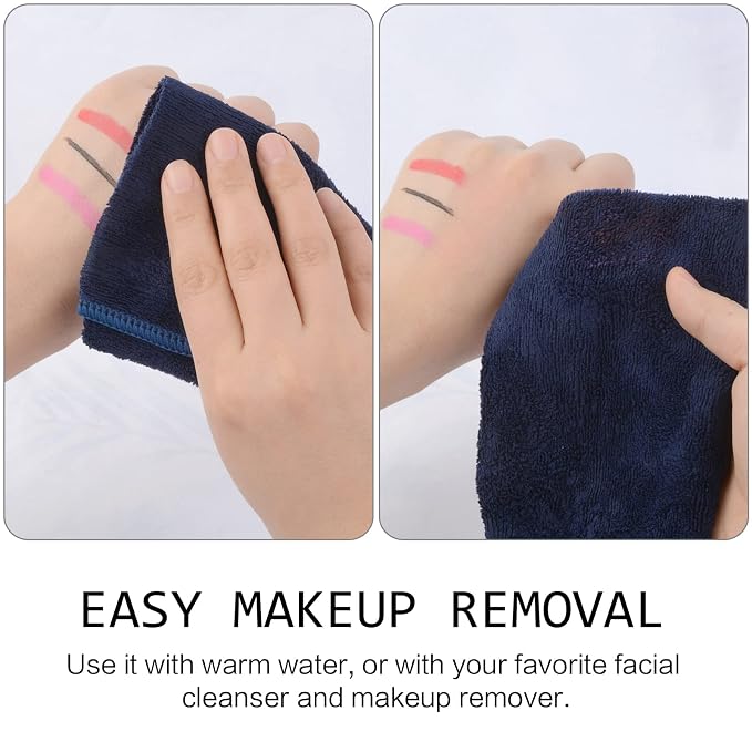 SINLAND Microfiber Facial Cloths Fast Drying Washcloth 12inch x 12inch - Image 4