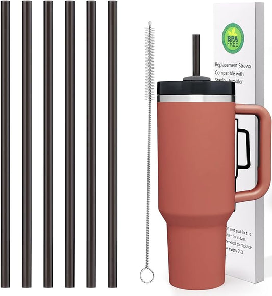 AIERSA 12Inch Replacement Black Straw by AIERSA