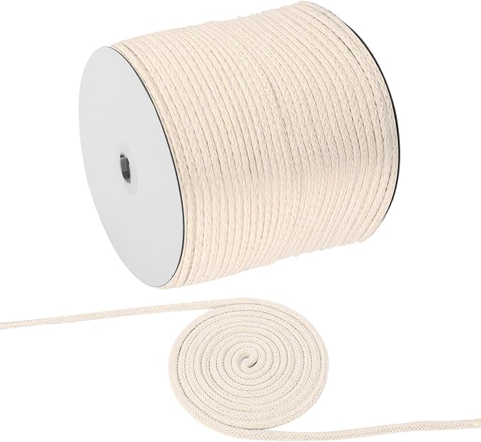3/16 Inch Cotton Clothesline Rope by IHDYPPEW