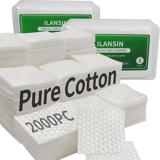 3000/1500PCS Gun Cleaning Patches+CLP Oil, Professional Wipes by ILANSIN