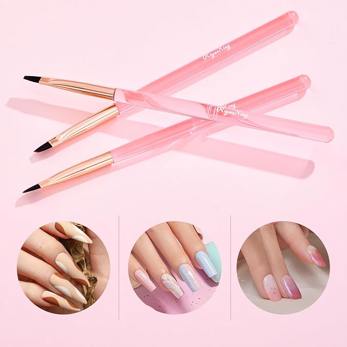 Nail Art Clean Up Brushes - Image 4